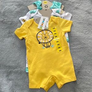 Rococo - 3 pack romper set